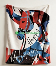 Hermes Throw Blankets